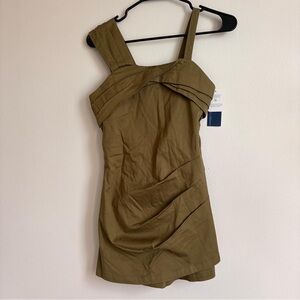 Habitual Girls Olive Green romper